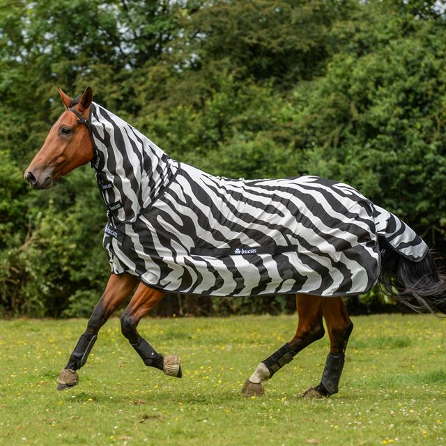 Fly Sheet Bucas Buzz-Off Zebra Full Neck Zebra