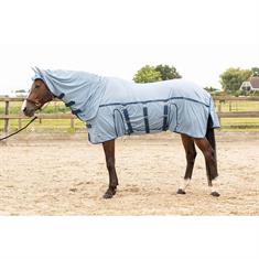 Fly Sheet Harry's Horse Mesh-Pro with Belly Flap Denim