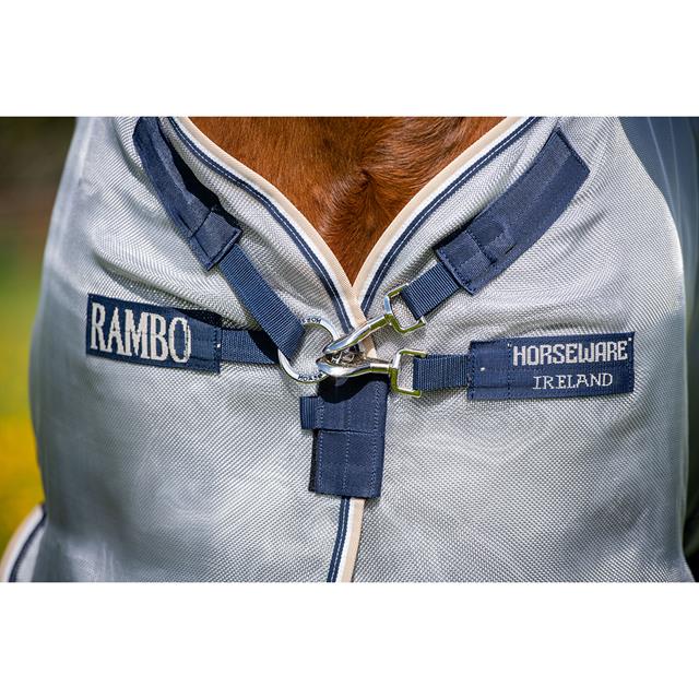 Fly Sheet Horseware Rambo Protector Silver-Blue