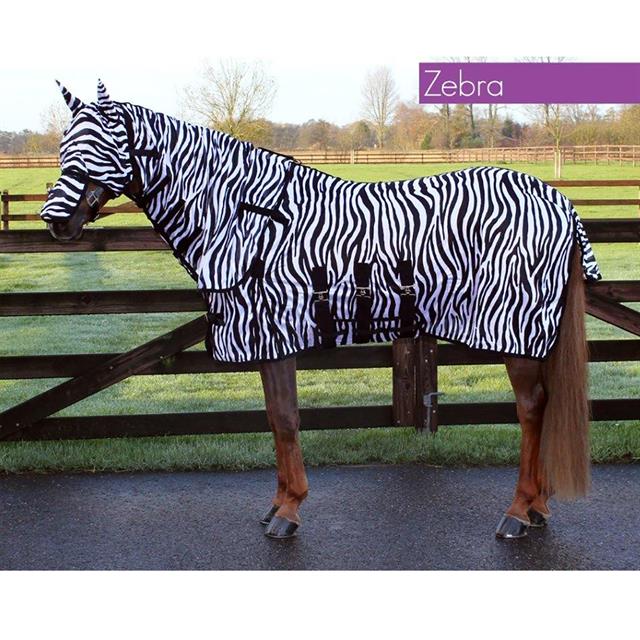 Fly Sheet QHP with Neck and Mask Zebra