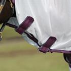 Fly Sheet WeatherBeeta ComFiTec Essential Mesh II Combo Neck White-Dark Purple