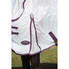 Fly Sheet WeatherBeeta ComFiTec Essential Mesh II Combo Neck White-Dark Purple