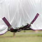 Fly Sheet WeatherBeeta ComFiTec Essential Mesh II Combo Neck White-Dark Purple
