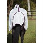 Fly Sheet WeatherBeeta ComFiTec Essential Mesh II Combo Neck White-Dark Purple