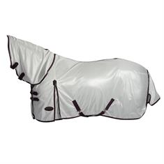 Fly Sheet WeatherBeeta ComFiTec Essential Mesh II Combo Neck White-Dark Purple