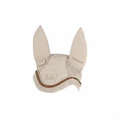 Fly Veil Eskadron Platinum F. Leather Jewel Shetty Light Brown
