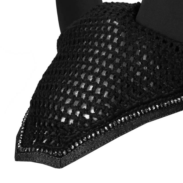 Fly Veil HORSEGEAR HGGlittery Soundless Black