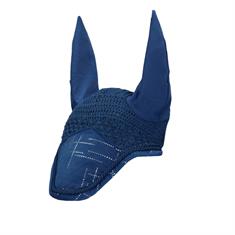 Fly Veil Horsegear HGVelvet Dot Dark Blue