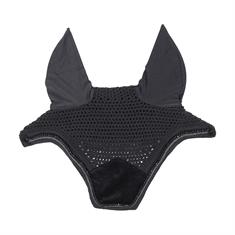 Fly Veil Kentucky Wellington Velvet Pearls Black