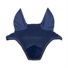 Fly Veil Kentucky Wellington Velvet Pearls Dark Blue