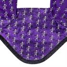 Fly Veil QHP Halloween Skeleton Purple