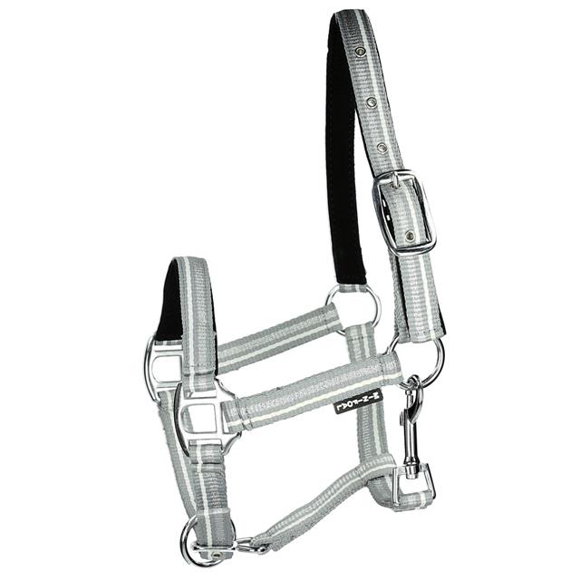 Foal Halter Horsegear Zarin Grey-White