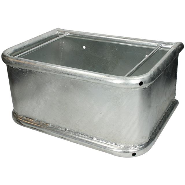 Food Manger Zinc plated Rectangular Multicolour