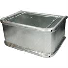 Food Manger Zinc plated Rectangular 