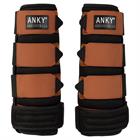 Gamaschen 3D Mesh Anky Black-Orange