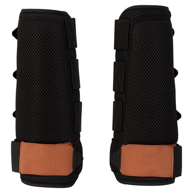 Gamaschen 3D Mesh Anky Black-Orange