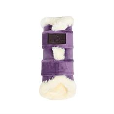 Gamaschen Samt Kontrast Kentucky Purple