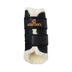 Gamaschen Turnout Leder Hinten Kentucky Black