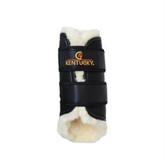 Gamaschen Turnout Leder Vorne Kentucky Black