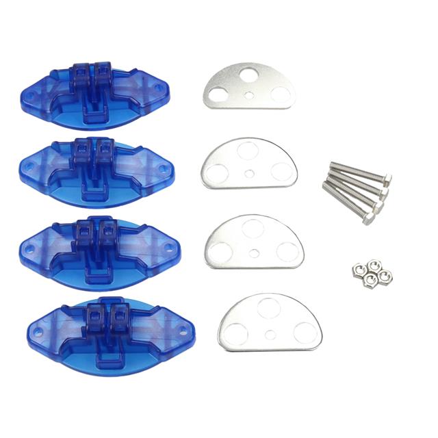 Gate handle insulator Kerbl Vario Pro 4-pack Blue