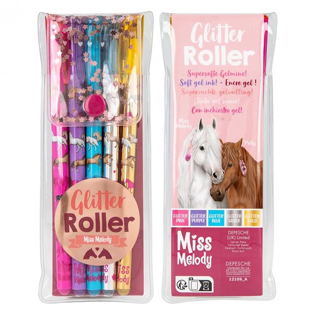Gel pens Glitter Miss Melody Multicolour