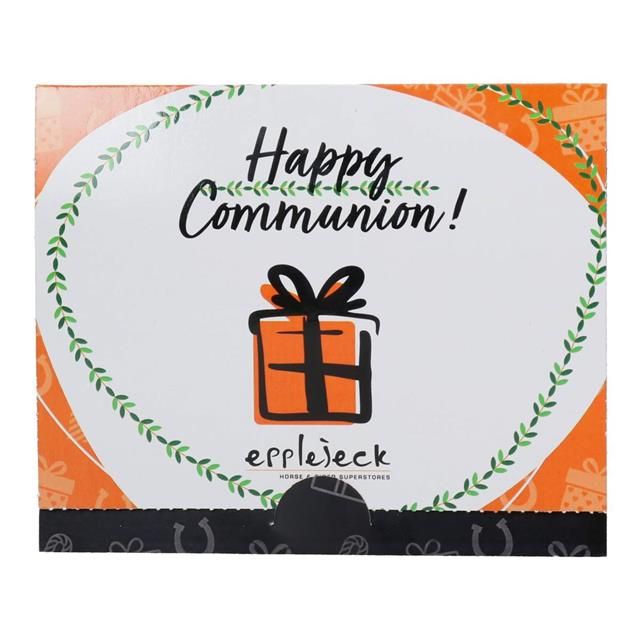 Gift Voucher Cover Happy Communion Belgium Multicolour
