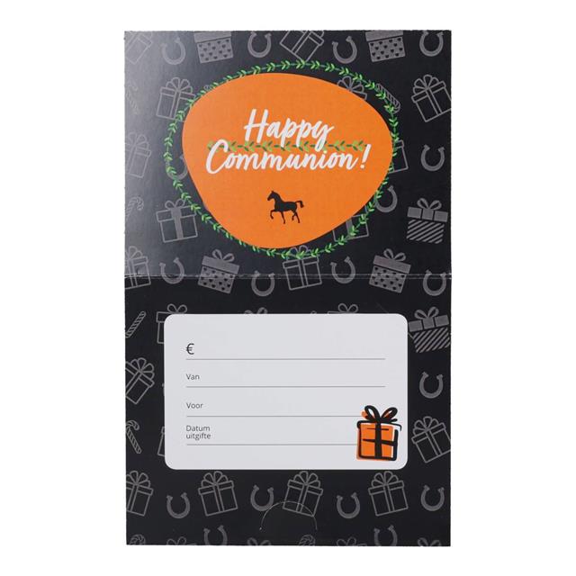 Gift Voucher Cover Happy Communion Belgium Multicolour
