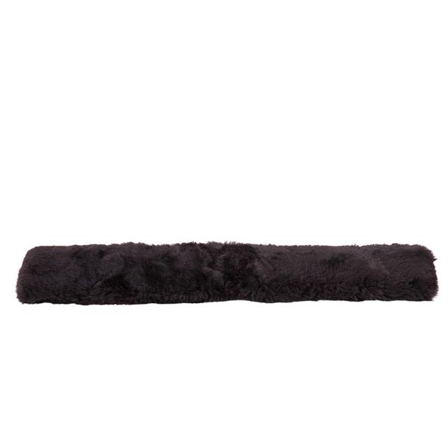 Girth Cover BR Fur Black