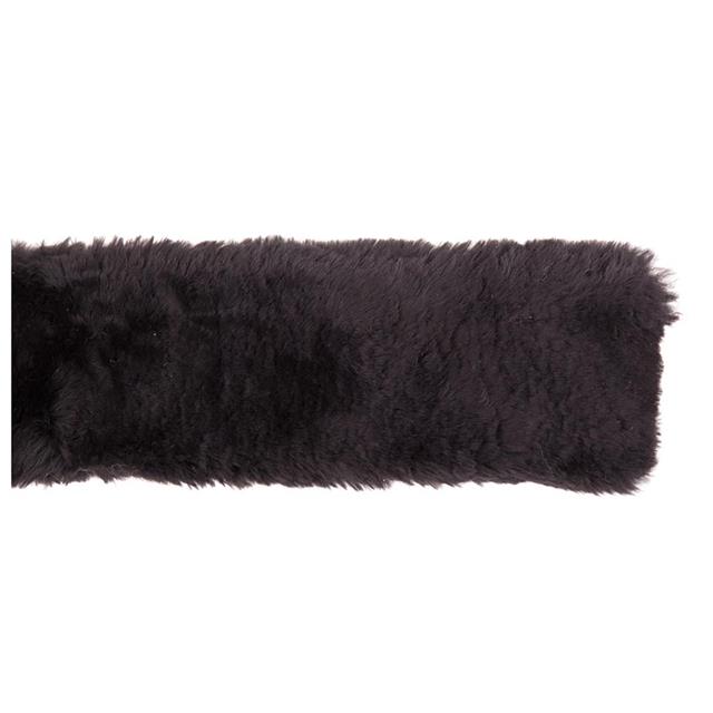 Girth Cover BR Fur Black