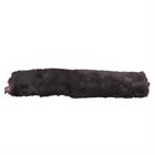 Girth Cover BR Fur Dressage Black
