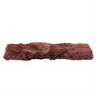 Girth Cover BR Fur Dressage Brown