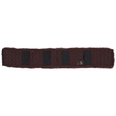 Girth Cover BR Fur Jumping Brown