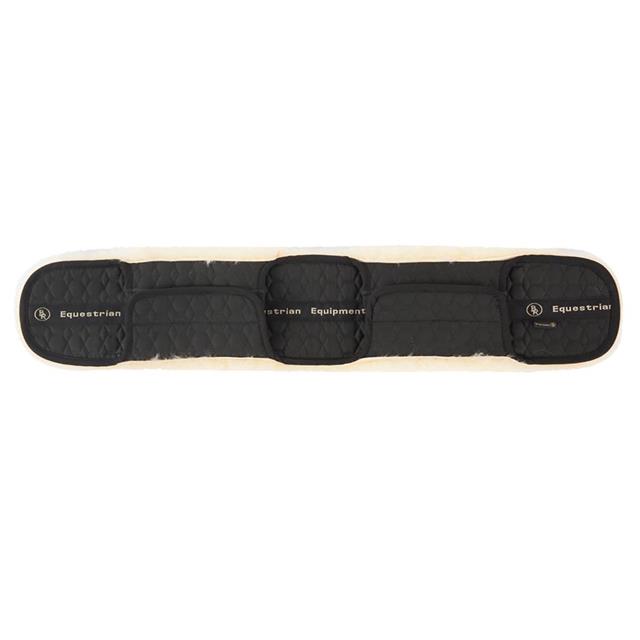 Girth Cover BR Lambskin Black-beige