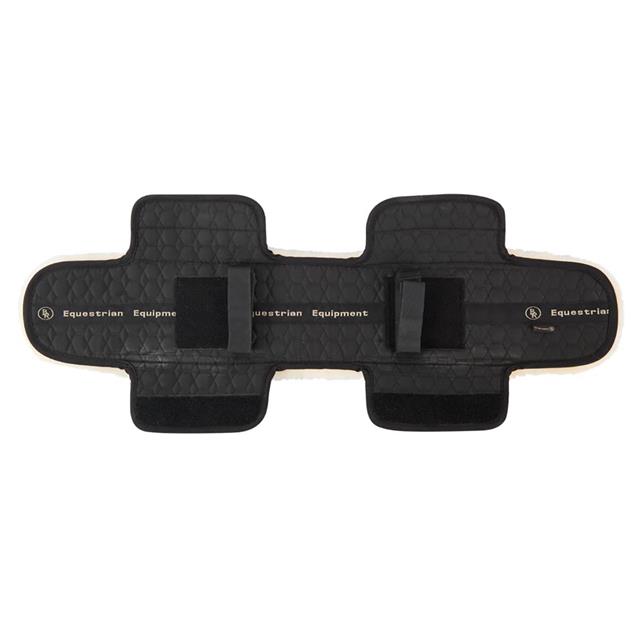 Girth Cover BR Lambskin Black-beige