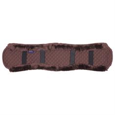 Girth Cover Shires Supafleece Dressage Brown