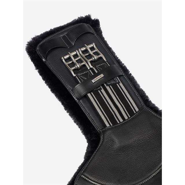 Girth LeMieux Simuwool Stud Guard Short Black