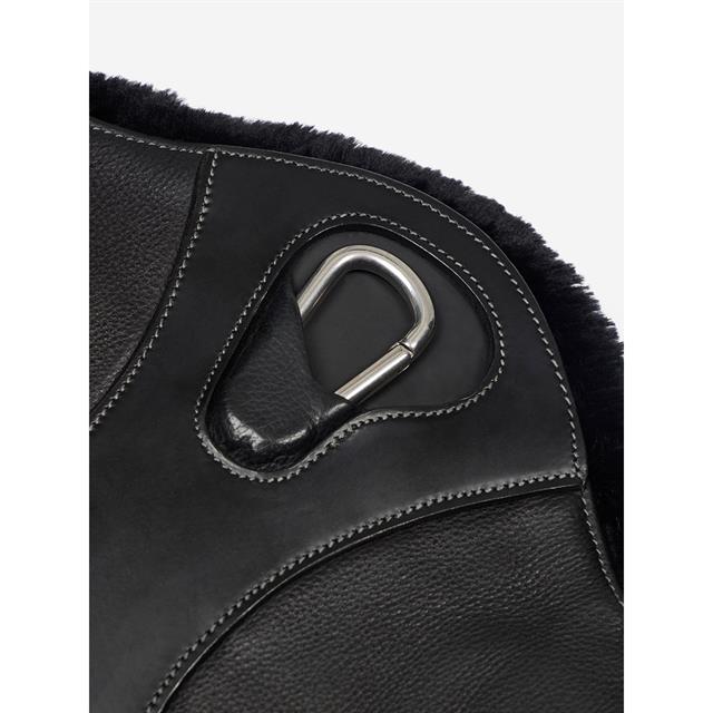 Girth LeMieux Simuwool Stud Guard Short Black