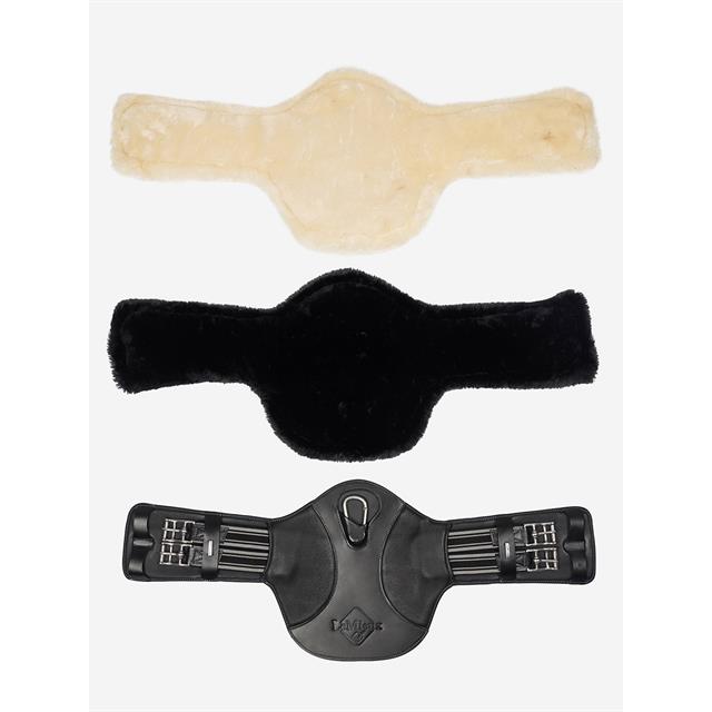 Girth LeMieux Simuwool Stud Guard Short Black