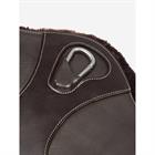 Girth LeMieux Simuwool Stud Guard Short Brown
