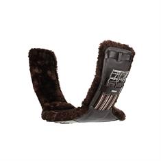 Girth LeMieux Simuwool Stud Guard Short Brown