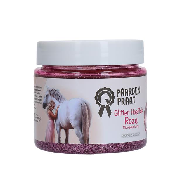 Glitter Hoof Polish Paardenpraattv Pink