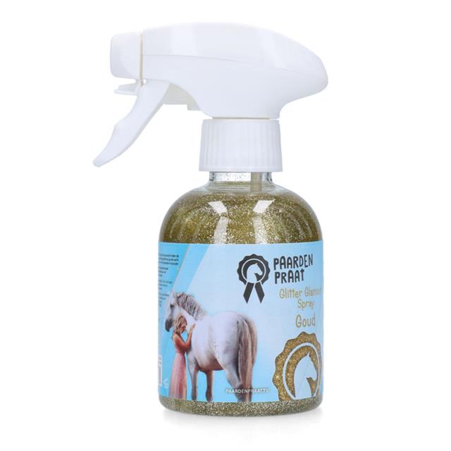 Glitterspray PaardenpraatTV Gold