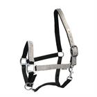 Glittery Zebra Horse Halter Epplejeck Brown