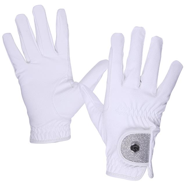 Gloves QHP Glitz White