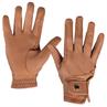 Gloves QHP Leather Pro Mid Brown