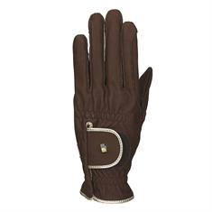 Gloves Roeckl Bi Lined Brown-Gold