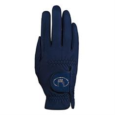 Gloves Roeckl Lisboa Roeck-Grip Swarovski Dark Blue