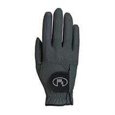 Gloves Roeckl Lisboa Roeck-Grip Swarovski Grey