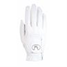 Gloves Roeckl Lisboa Roeck-Grip Swarovski White-Silver