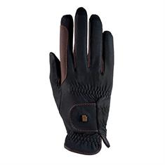 Gloves Roeckl Malta Bicolor Grip Black-Brown